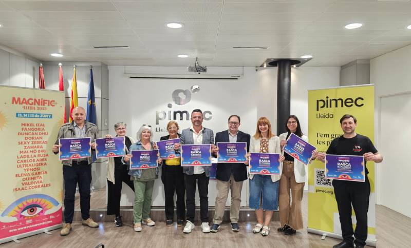 Pimec Comerç Lleida presenta la campanya comercial ‘Establiments Magnífic Fest’